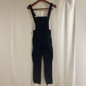 Madewell Skinny Overalls Lunar Wash